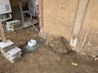 沓石設置
