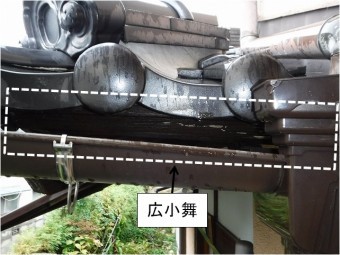 雨漏り広小舞