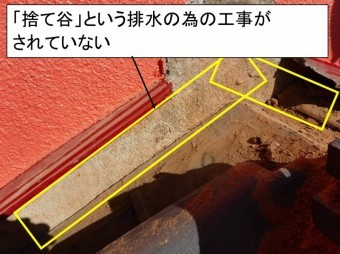 壁際捨て谷無し