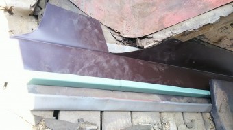 排水用捨て谷板金工事