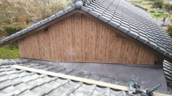 破風板板金工事