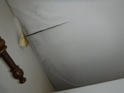 雨漏り箇所拡大