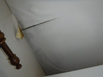 雨漏り箇所拡大