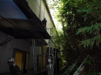 ピケ足場組み工事