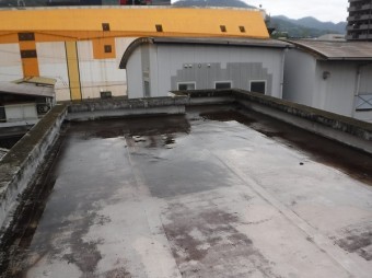 ドレン掃除後、排水能力復活