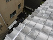 軒瓦破損