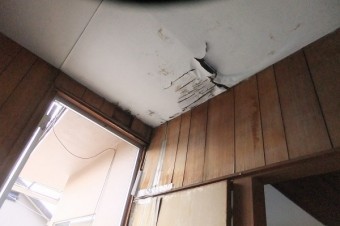 雨漏り位置確認