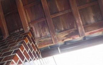 化粧板腐っている