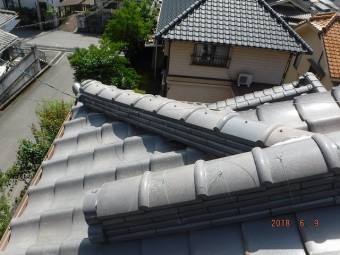 新しい隅棟