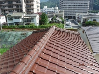 現調時屋根外観