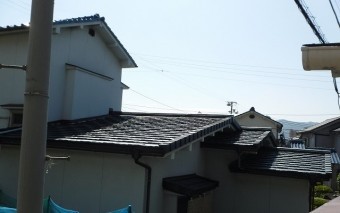 軽量瓦(ルーガ)葺き替え写真