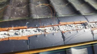 和瓦 棟の施工