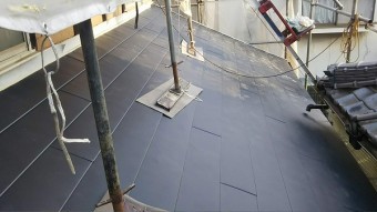 1階屋根本体工事