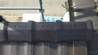 片流れ用棟瓦