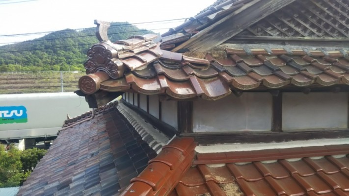 会社寮屋根修理