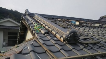 降り棟工事