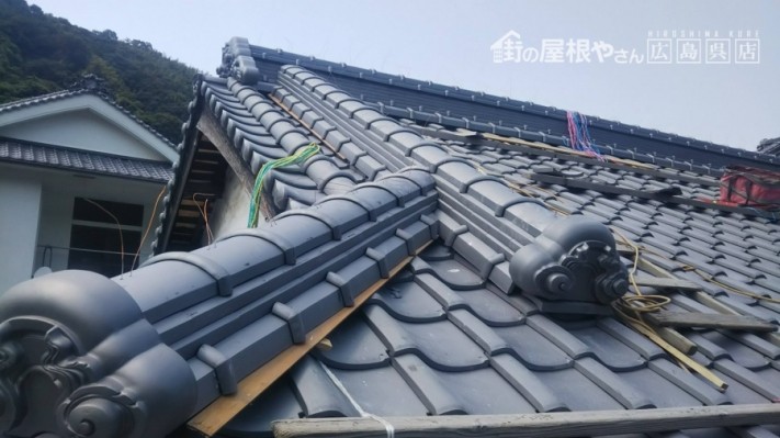 隅棟積み完成