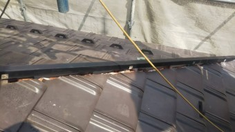 平板瓦1階屋根隅棟
