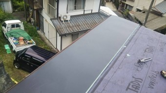 現場加工板金屋根