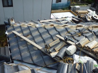 棟解体後