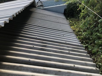 板金屋根上増し貼り工事