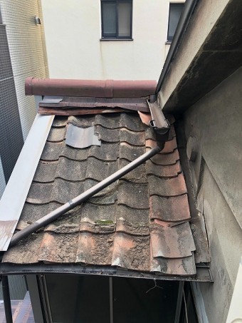 セメント瓦屋根
