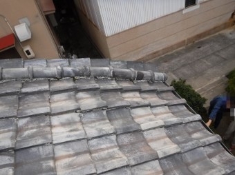 屋根上調査