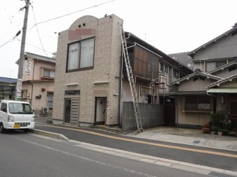 屋根調査はしご掛け