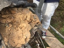 塀瓦工事2
