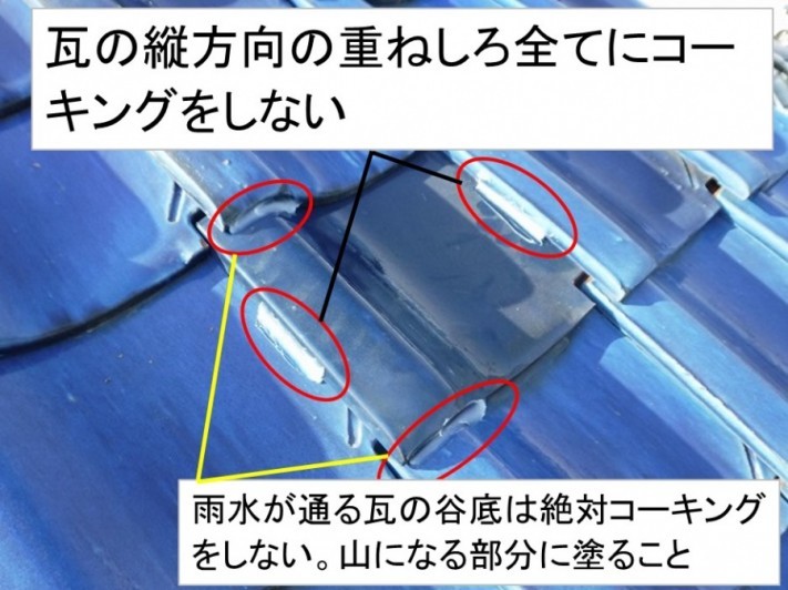 コーキング箇所