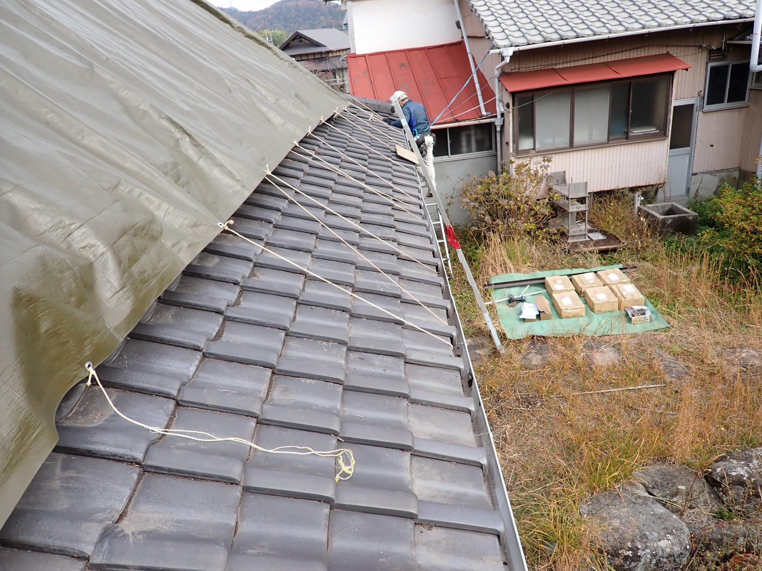 シートの固定状況の詳細確認